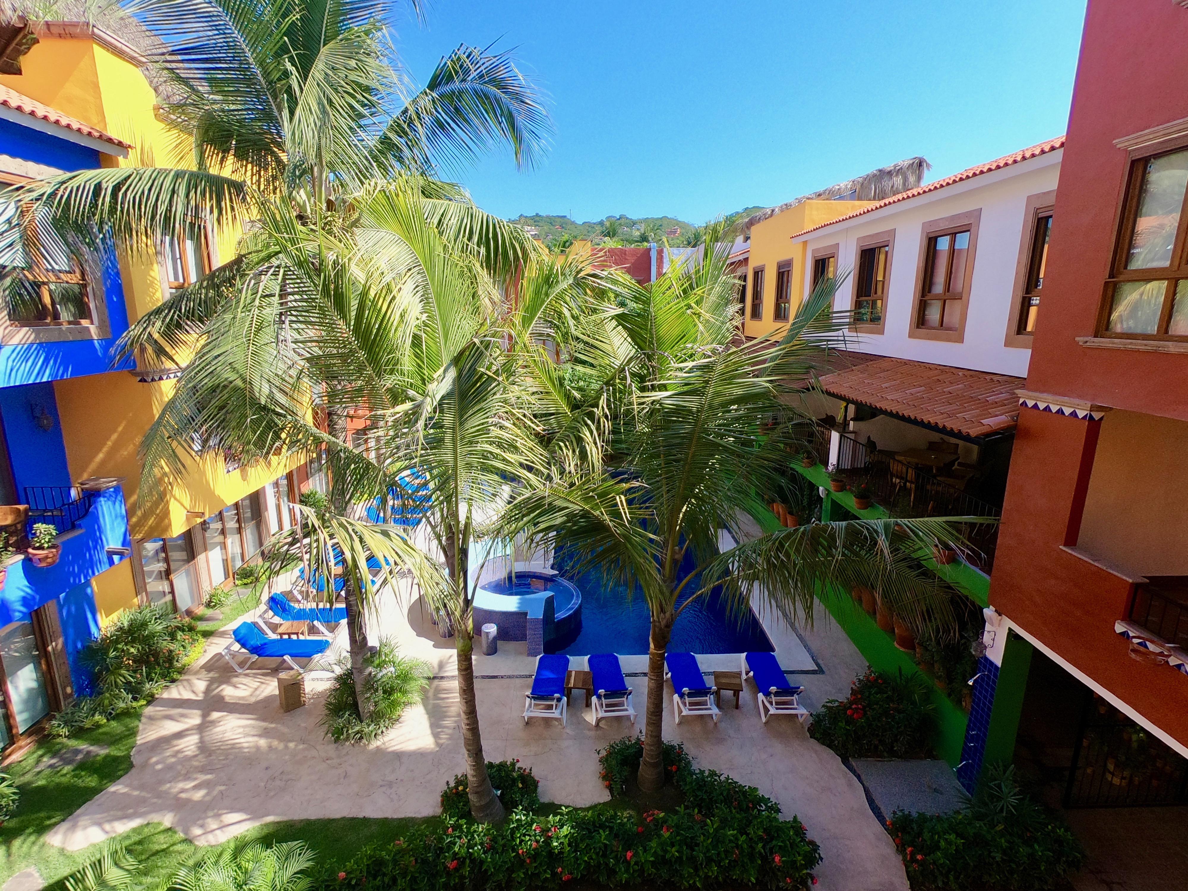 Отель Casa Loteria -Pueblito Sayulita- Colorful, Family And Relax Experience With Private Parking And Pool Экстерьер фото
