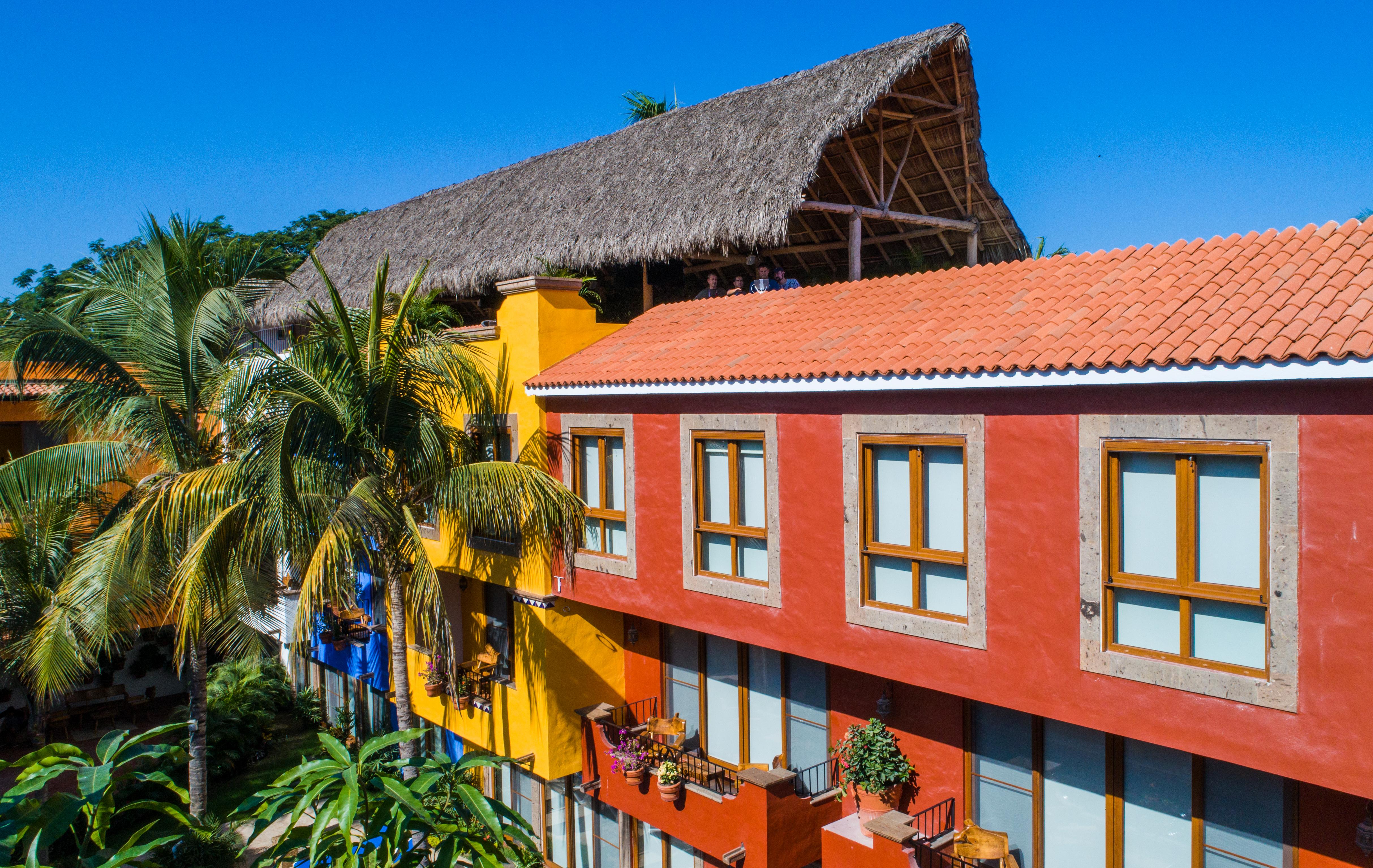 Отель Casa Loteria -Pueblito Sayulita- Colorful, Family And Relax Experience With Private Parking And Pool Экстерьер фото