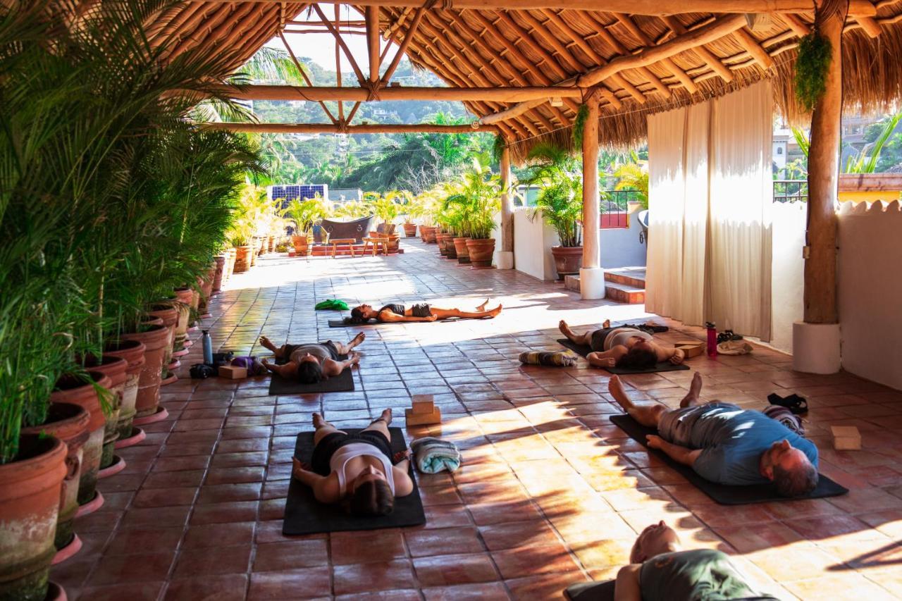 Отель Casa Loteria -Pueblito Sayulita- Colorful, Family And Relax Experience With Private Parking And Pool Экстерьер фото