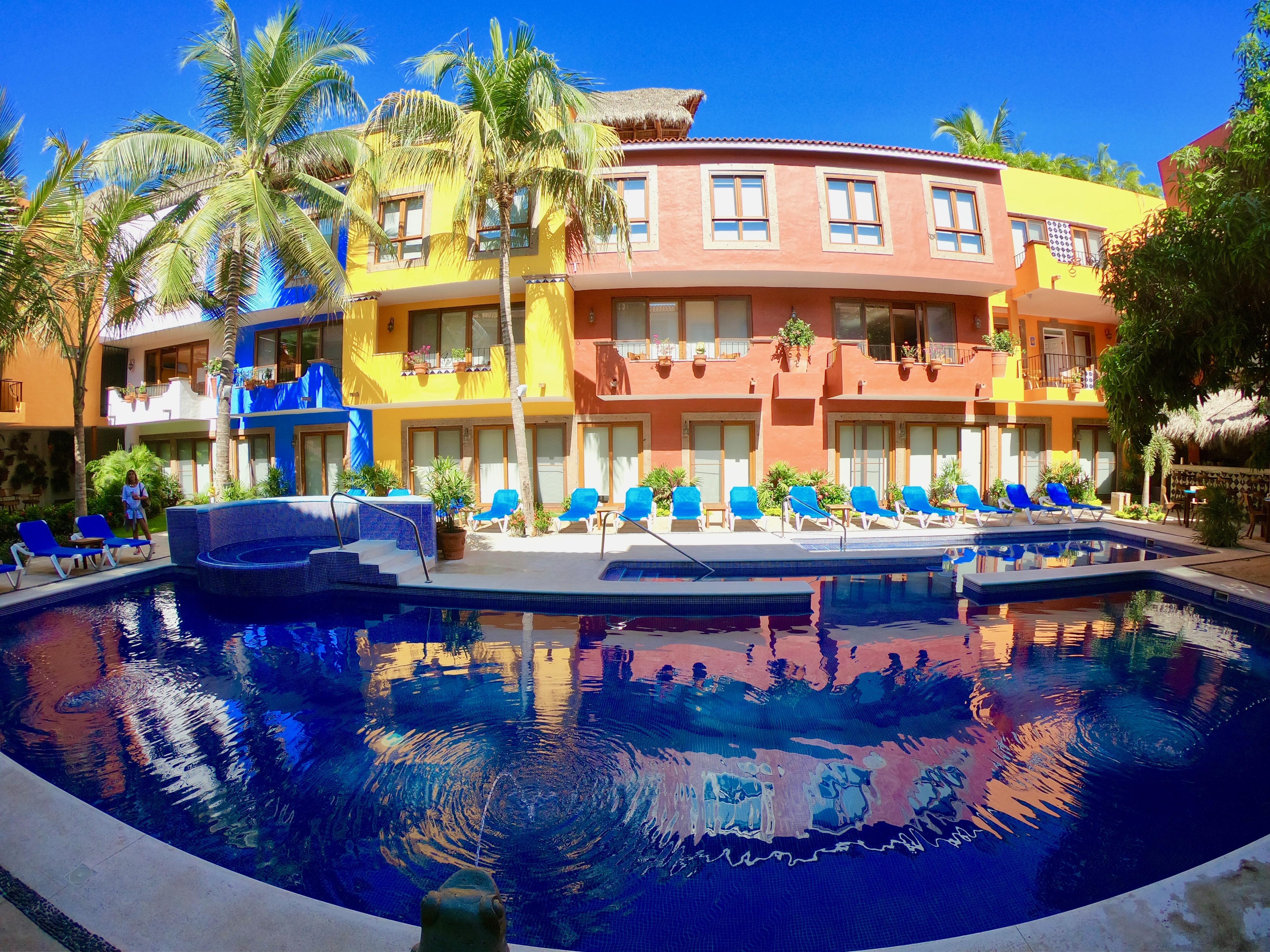 Отель Casa Loteria -Pueblito Sayulita- Colorful, Family And Relax Experience With Private Parking And Pool Экстерьер фото